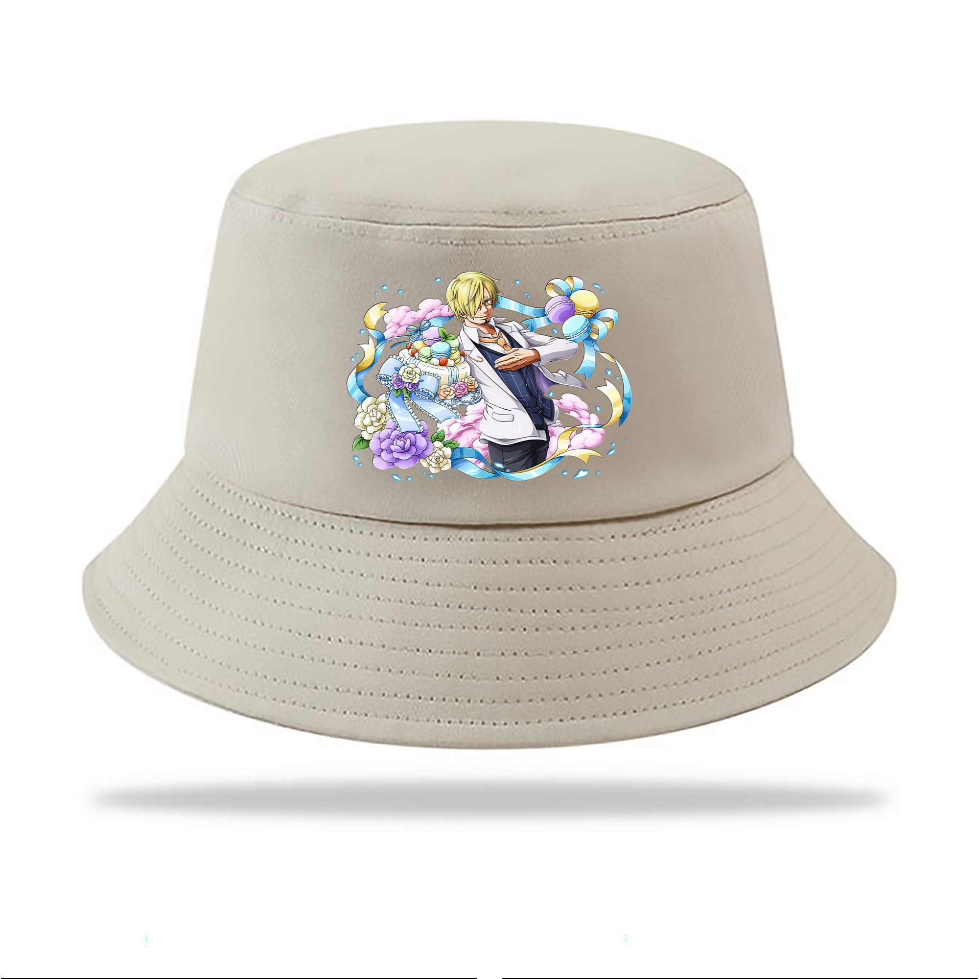 （画像用） ワンピース サンジ ONE PIECE Sanji アウトドア日除けバケットハット